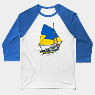 Ukraine Race of Battleship Stand with Ukraine Sailoring Ship To Support Ukraine Baseball T-Shirt